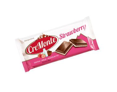 Milk & Strawberry bar 80g