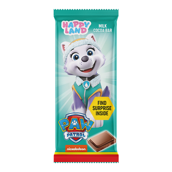 Paw Patrol milk cocoa bar Everest 30g