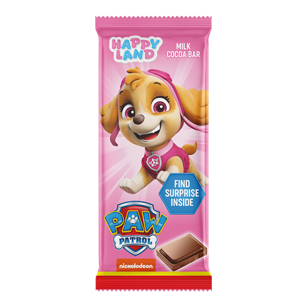 Paw Patrol milk cocoa bar Skye 30g