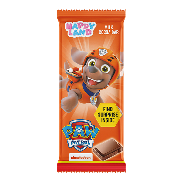 Paw Patrol milk cocoa bar Zuma 30g